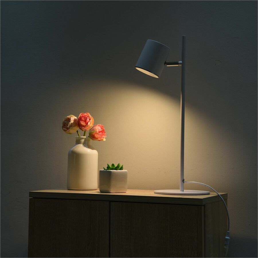 DAC&reg; MP-324 Metal LED Desk Lamp with 340 &deg; Rotating Head, White - 02345