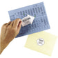 Avery&reg; Removable ID Labelsfor Laser and Inkjet Printers, 8-1/2" x 11" - 06503