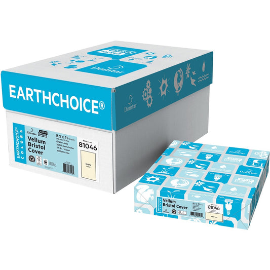 EarthChoice Colors Vellum Bristol Stock - Ivory