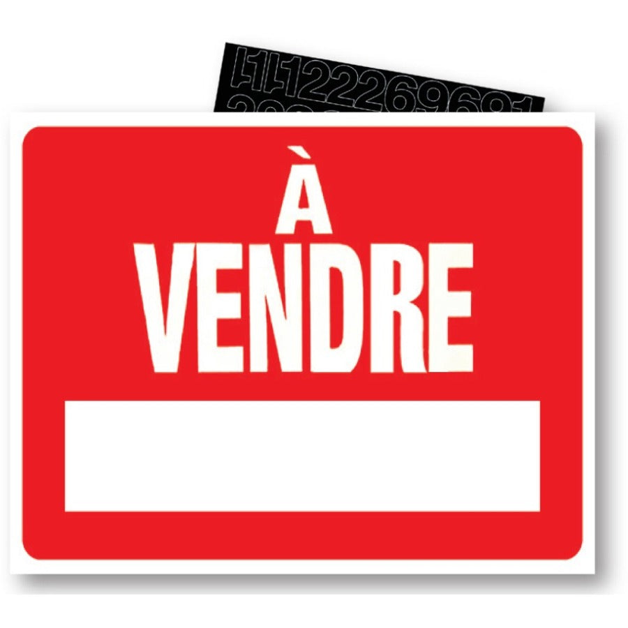 FOR SALE Sign Kit - French