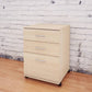 Nexera Essentials Mobile Filing Cabinet, 3-Drawer, Natural Maple - 5092