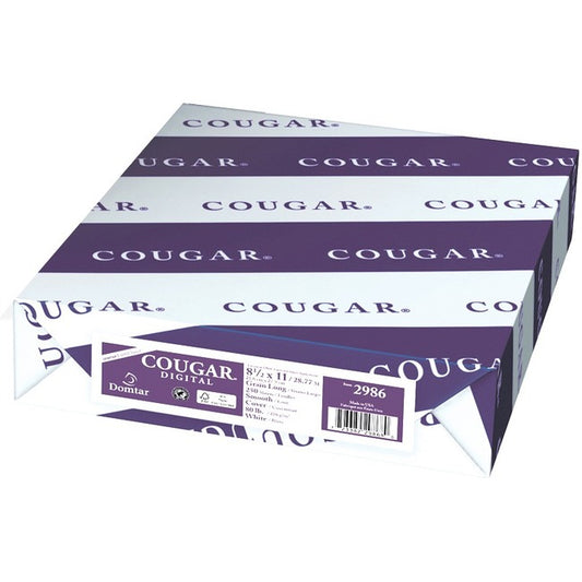 COUGAR Digital Cover Stock - White