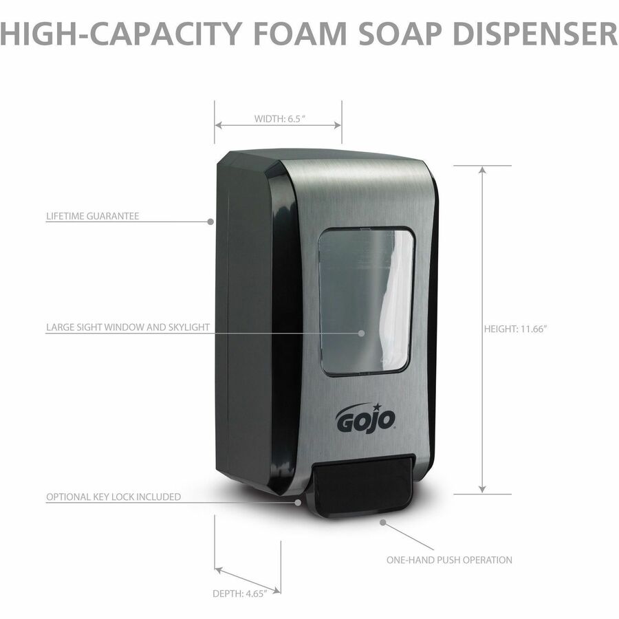 Gojo&reg; Push-Style FMX-20 Foam Soap Dispenser - 5271-06