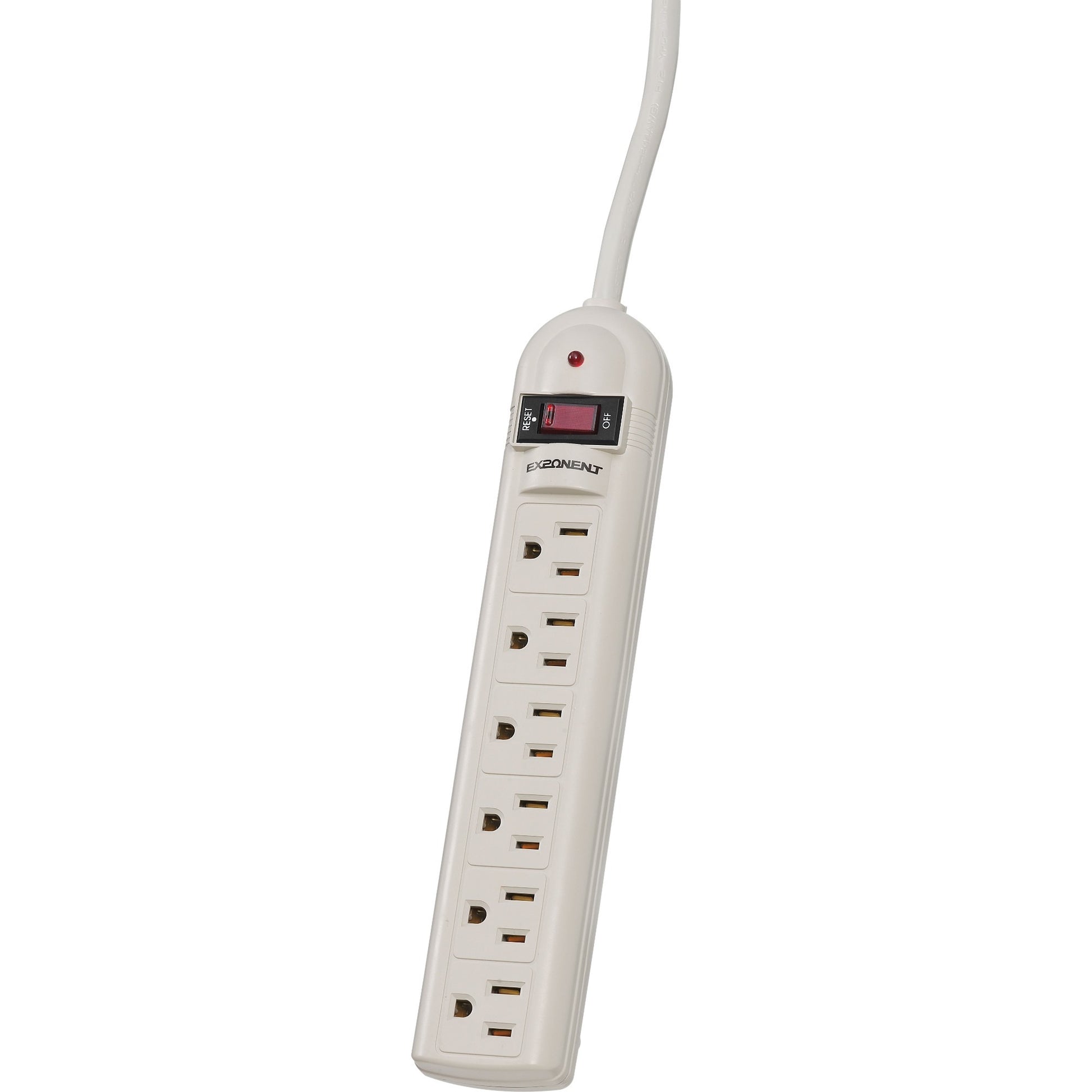 Exponent World 90 Degrees Outlet Surge Protector