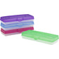 Storex Stretch Pencil Box, Assorted Colors