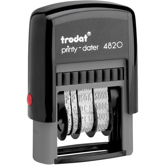 Trodat Printy Dater 4820 Automatic Self-Inking Dater - Language - French
