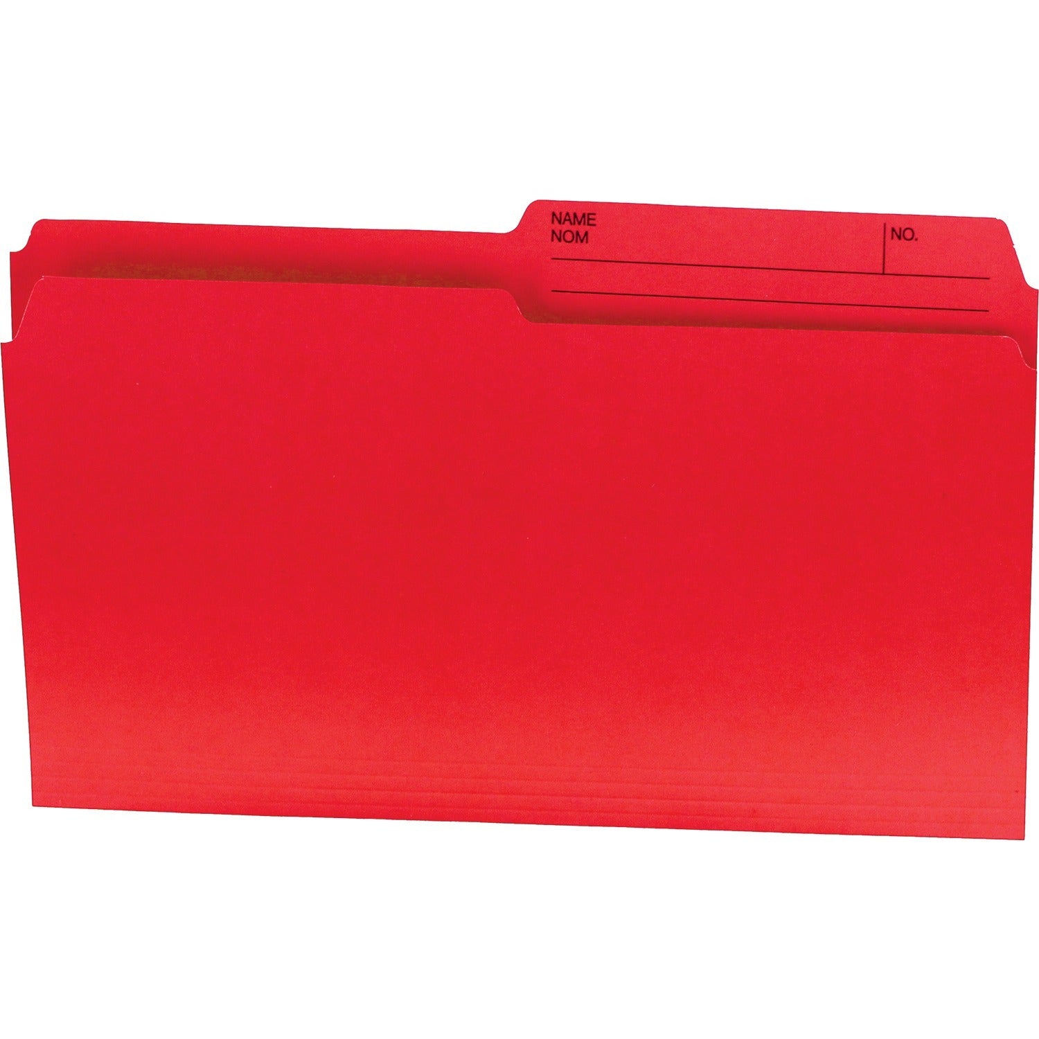 Offix 1/2 Tab Cut Legal Top Tab File Folder