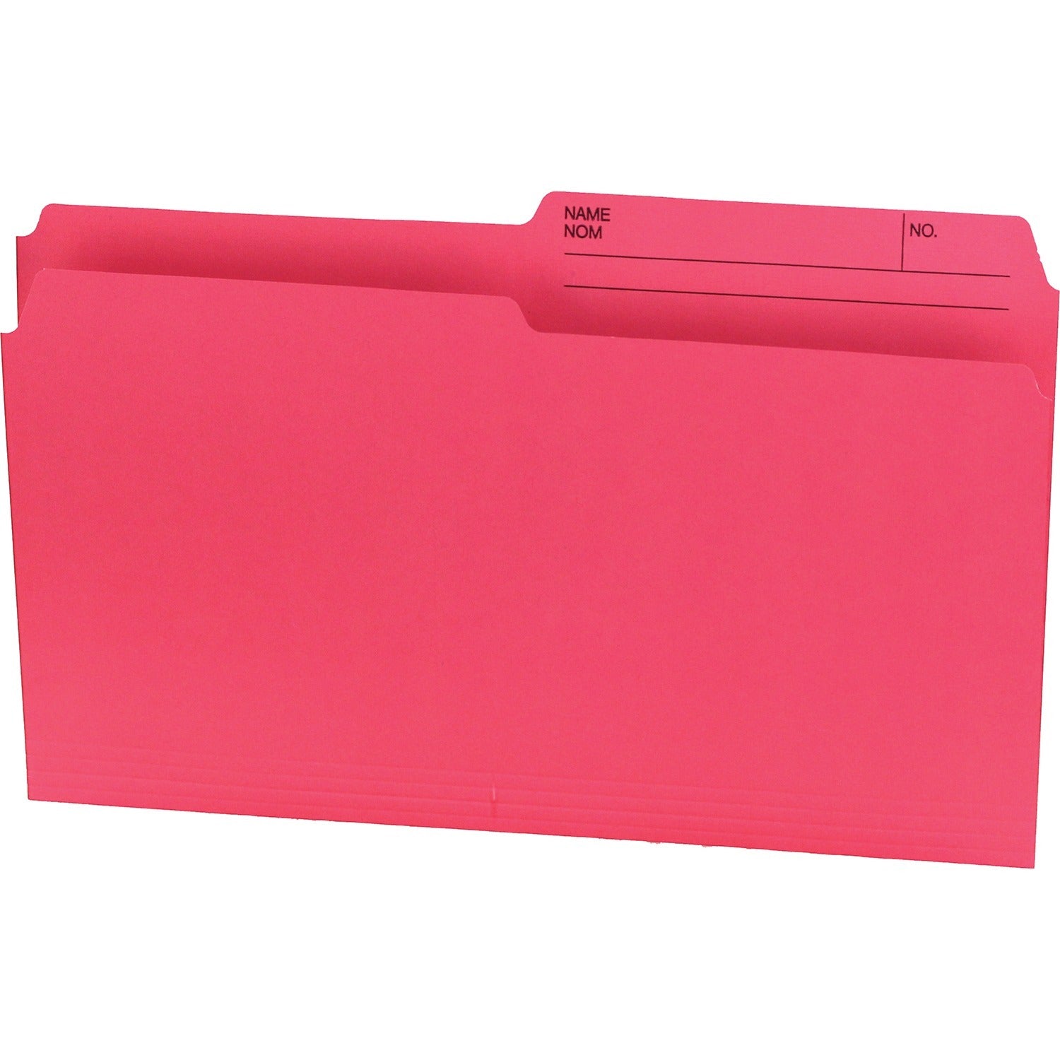 Offix 1/2 Tab Cut Legal Top Tab File Folder