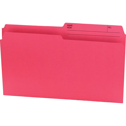 Offix 1/2 Tab Cut Legal Top Tab File Folder