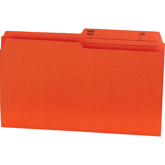 Offix 1/2 Tab Cut Legal Top Tab File Folder
