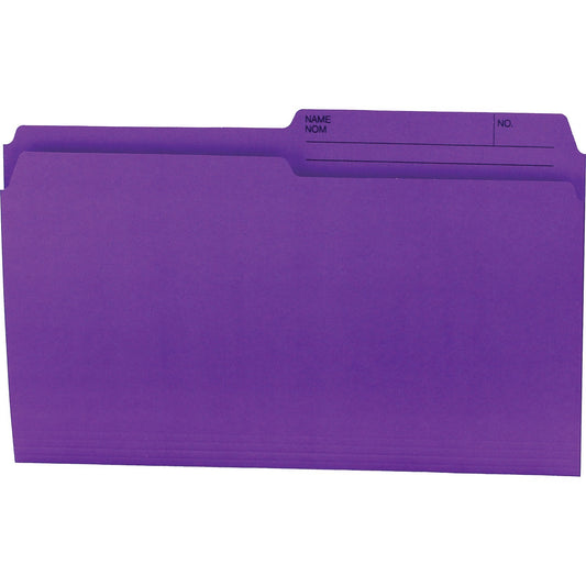 Offix 1/2 Tab Cut Legal Top Tab File Folder