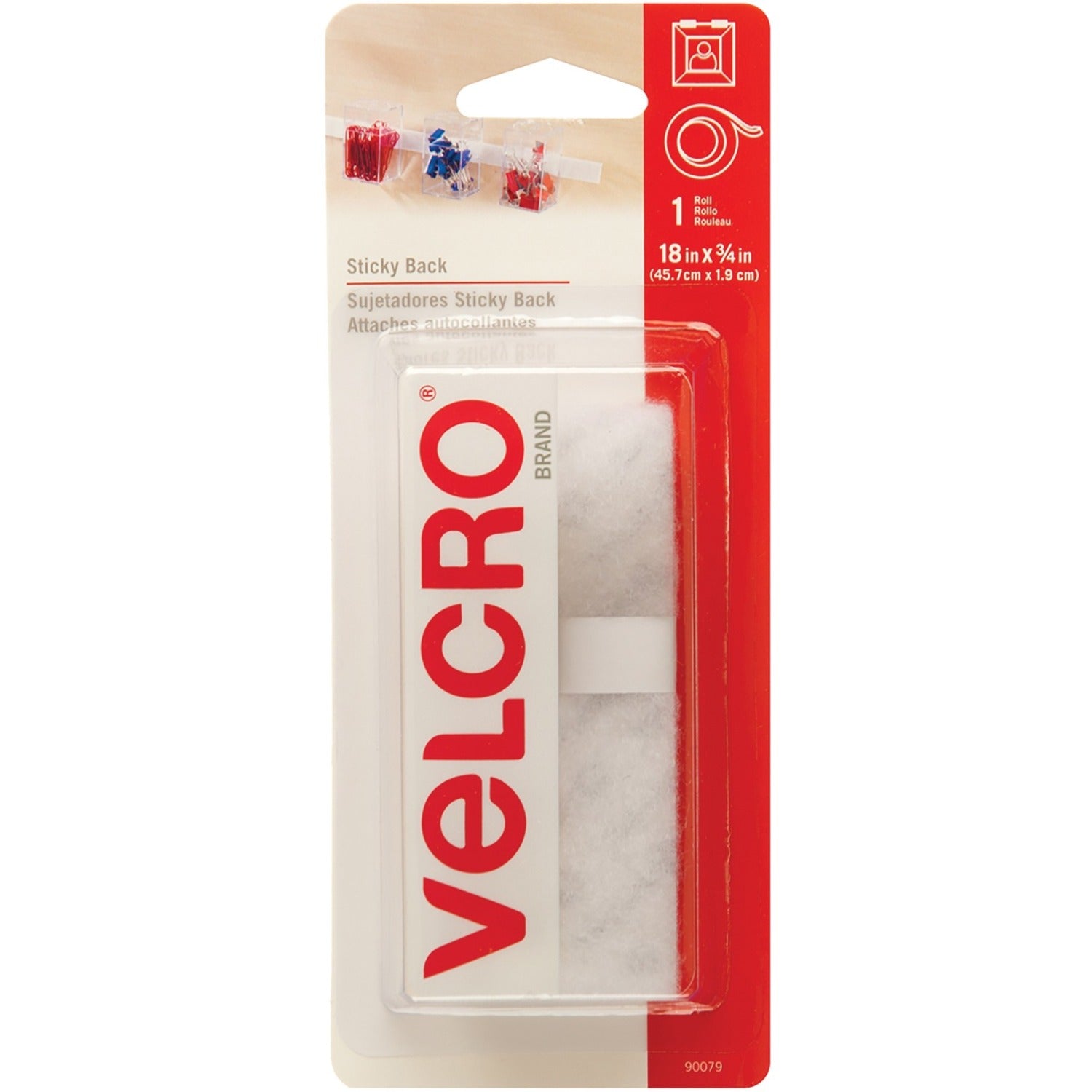VELCRO&reg; Self-Adhesive Strips