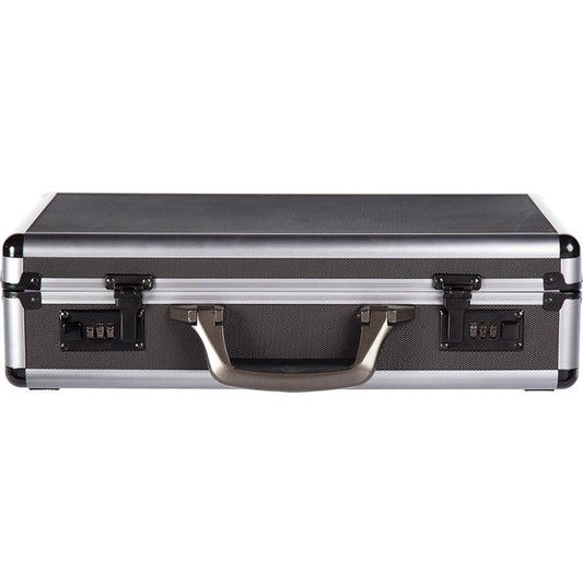 bugatti Carrying Case (Attach&eacute;) for 17.3" Notebook, Tablet - Gun Metallic, Black