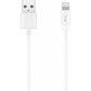 Blu Element Braided Charge/Sync Lightning to USB Cable 4ft White - B4MFIWH