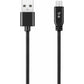 Blu Element Braided Charge/Sync Micro USB Cable 4ft Black - B4MICBK