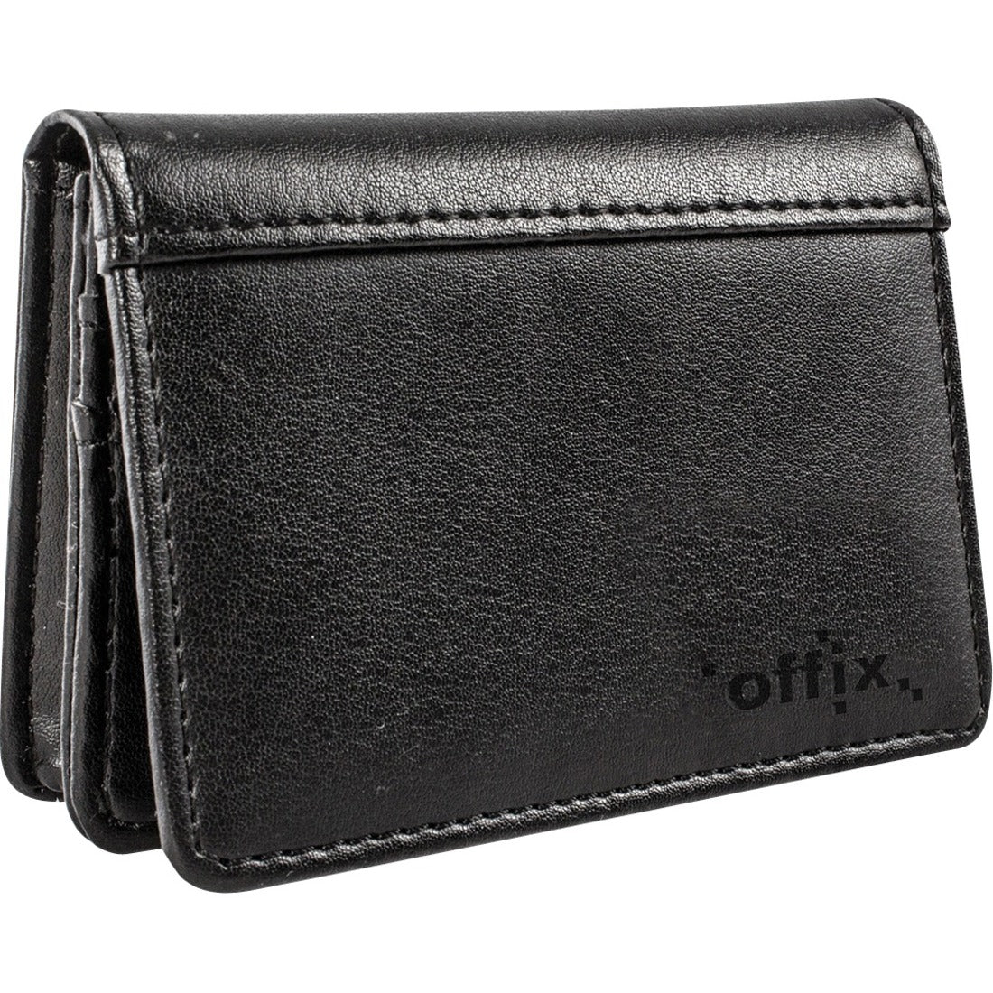 Offix Carrying Case (Wallet) Business Card, Credit Card, ID Card - Black