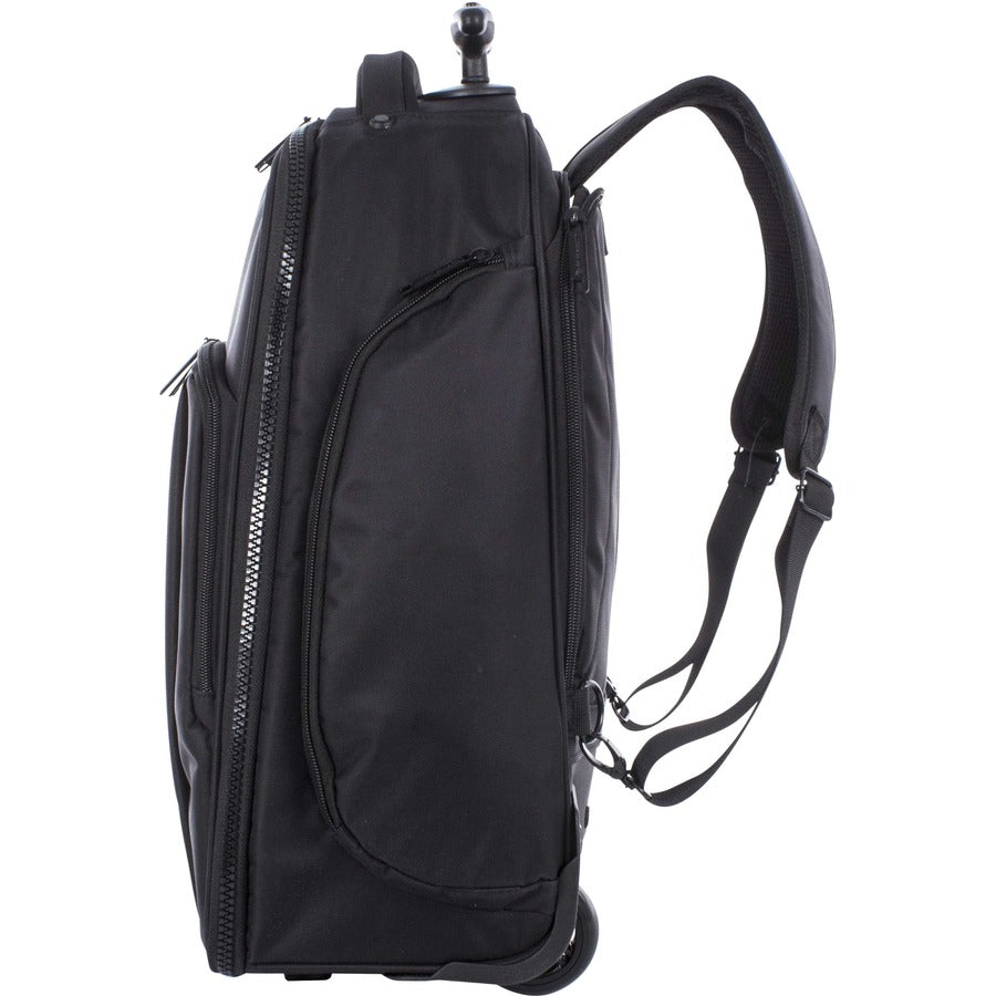 Swiss Mobility Carrying Case (Backpack) for 15.6" Wheel, Computer - Black - BKPW1018SMBK