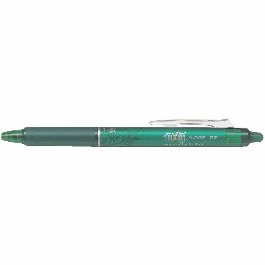 Pilot FriXion&reg; Ball Clicker Retractable Erasable Pen - BLRT-FR7-GN