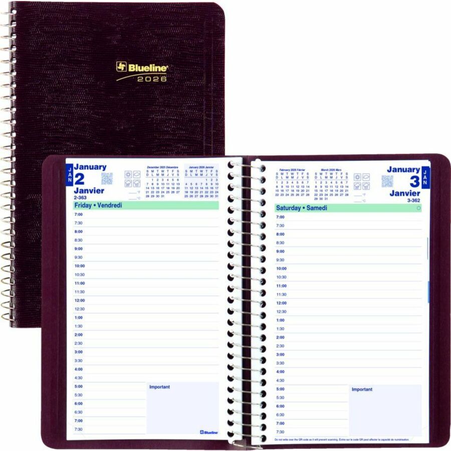 AGENDA 1D/P.SPI.BIL.8X5 BURG.