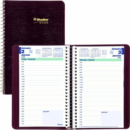 AGENDA 1D/P.SPI.BIL.8X5 BURG.