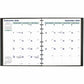 Blueline MiracleBind CoilPro Monthly Planner, 11" x 9-1/6" , Bilingual, Black - CF1512C.81B