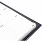 Blueline MiracleBind CoilPro Monthly Planner, 11" x 9-1/6" , Bilingual, Black - CF1512C.81B