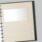 Blueline MiracleBind CoilPro Monthly Planner, 11" x 9-1/6" , Bilingual, Black - CF1512C.81B