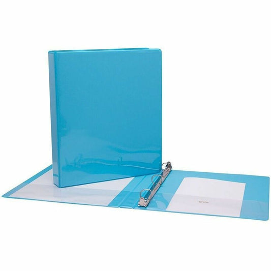 GEO 1" Presentation Binder - Light Blue