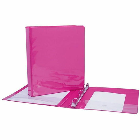 GEO 1" Presentation Binder - Pink