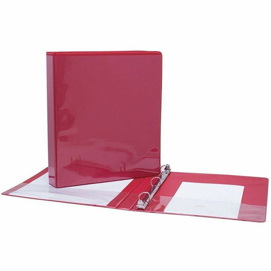 GEO 1" Presentation Binder - Red
