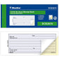 Blueline DCB2870 Receipt Book