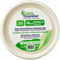 Eco Guardian 16 oz Round Wide Mouth Bowl, 20 Piece Retail Pack - EG-N-K001-S20