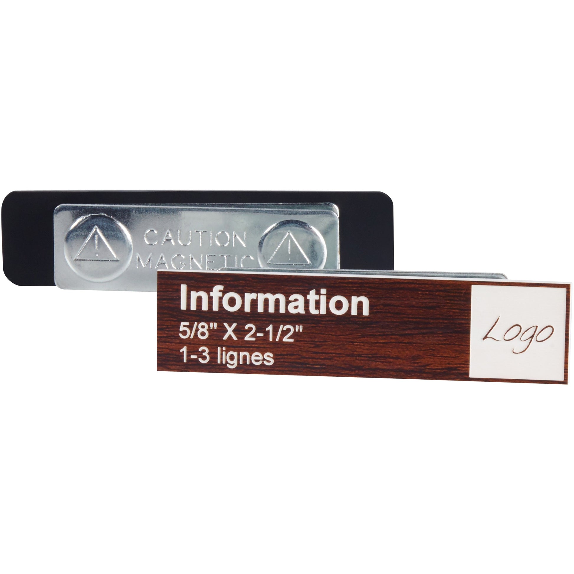 Derome Engraved Badge with Magnet
