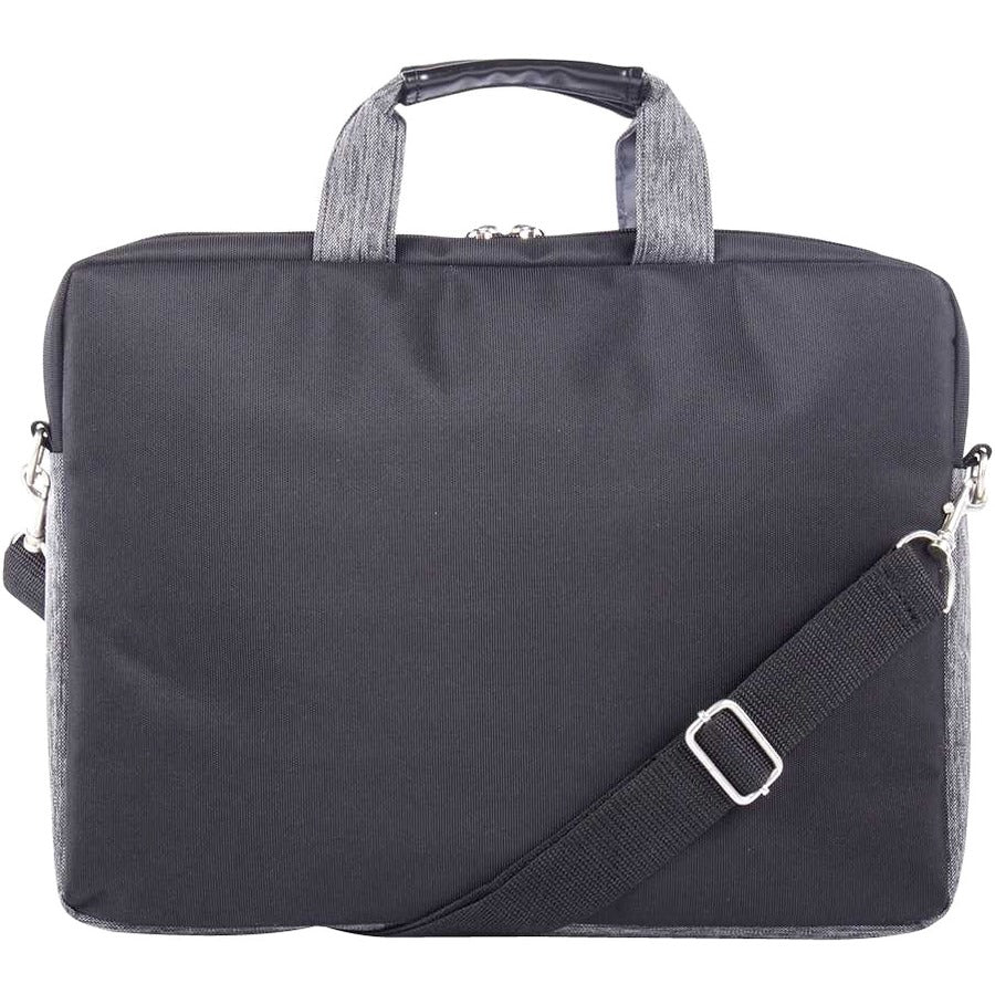 bugatti Carrying Case (Briefcase) for 15.6" Notebook - Black, Gray - EXB529-BLACK/GREY