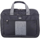 bugatti Carrying Case (Briefcase) for 17.3" - Black, Gray - EXB530-BLACK/GREY