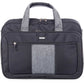 bugatti Carrying Case (Briefcase) for 17.3" - Black, Gray - EXB530-BLACK/GREY