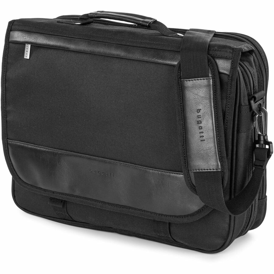 bugatti Gregory Carrying Case (Briefcase) for 15.6" Notebook - Black - EXB531-BLACK