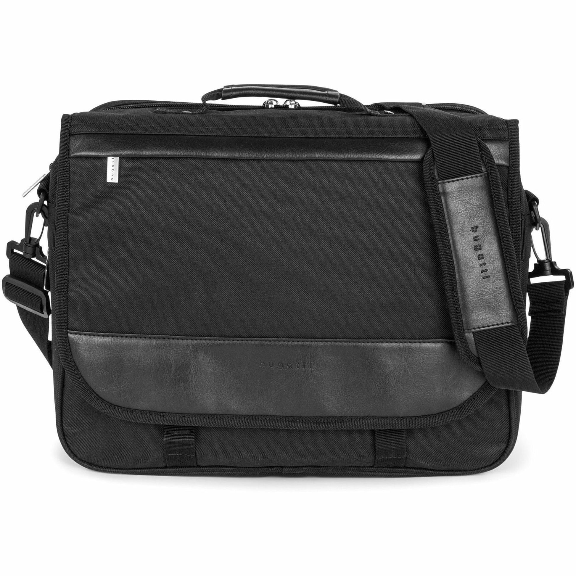 bugatti Gregory Carrying Case (Briefcase) for 15.6" Notebook - Black