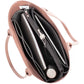 bugatti Carrying Case (Tote) for 14" Notebook, Tablet, Bottle, Accessories - Pink - LBG5054BU-PINK
