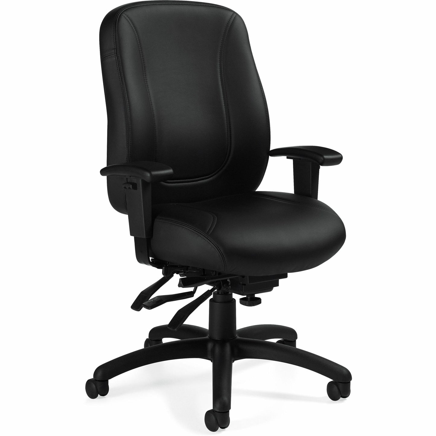 Offices To Go Overtime | High Back Luxhide Multi-Tilter