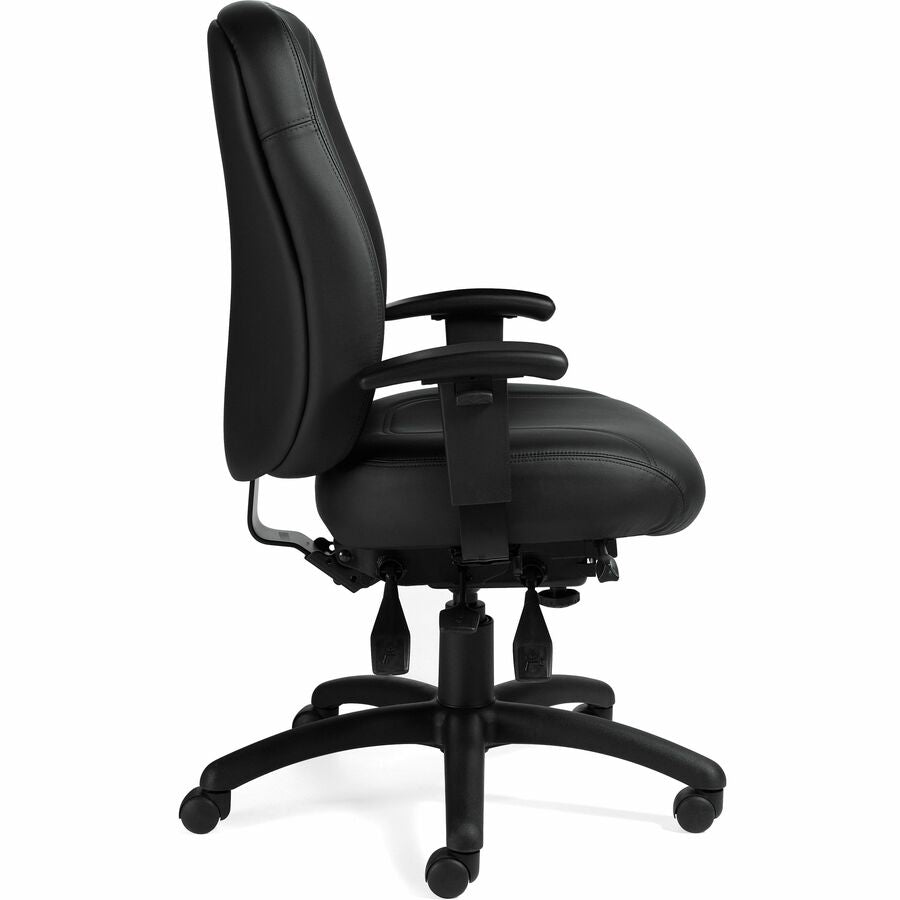 Offices To Go Overtime | High Back Luxhide Multi-Tilter - MVL2756PU30BL20