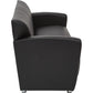 OSP Furniture Loveseat with Silver Finish Legs - SL2913S-U6