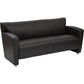 OSP Furniture Loveseat with Silver Finish Legs