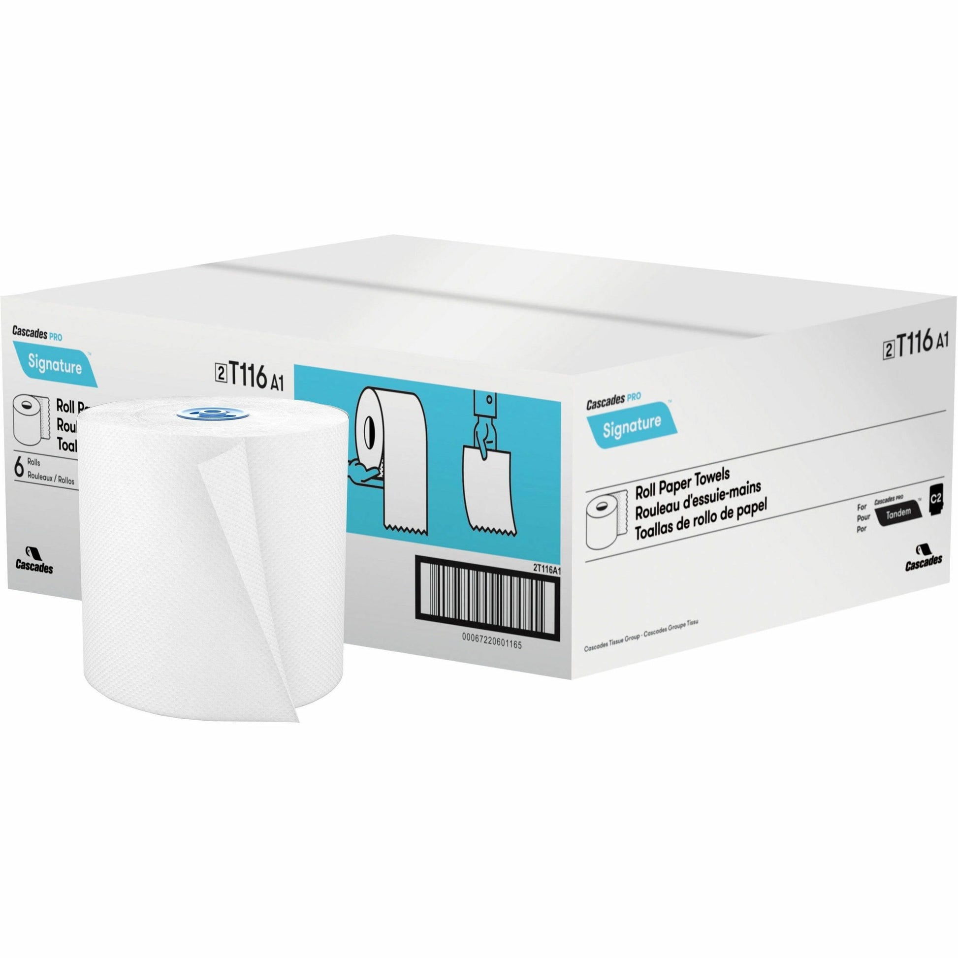 Cascades PRO Signature Hand Towel Roll For Tandem&reg;