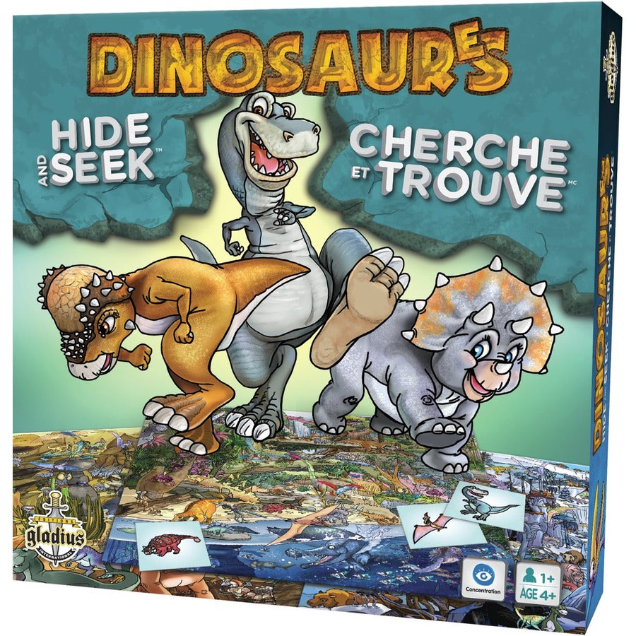 Editions Gladius Hide & Seek - Dinosaurs - GLA8000