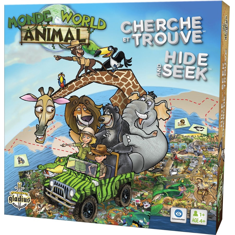 Editions Gladius Hide & Seek - Animal World - GLA8030