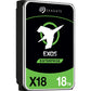 Seagate Exos X18 ST18000NM000J 18 TB Hard Drive - Internal - SATA (SATA/600) - ST18000NM000J