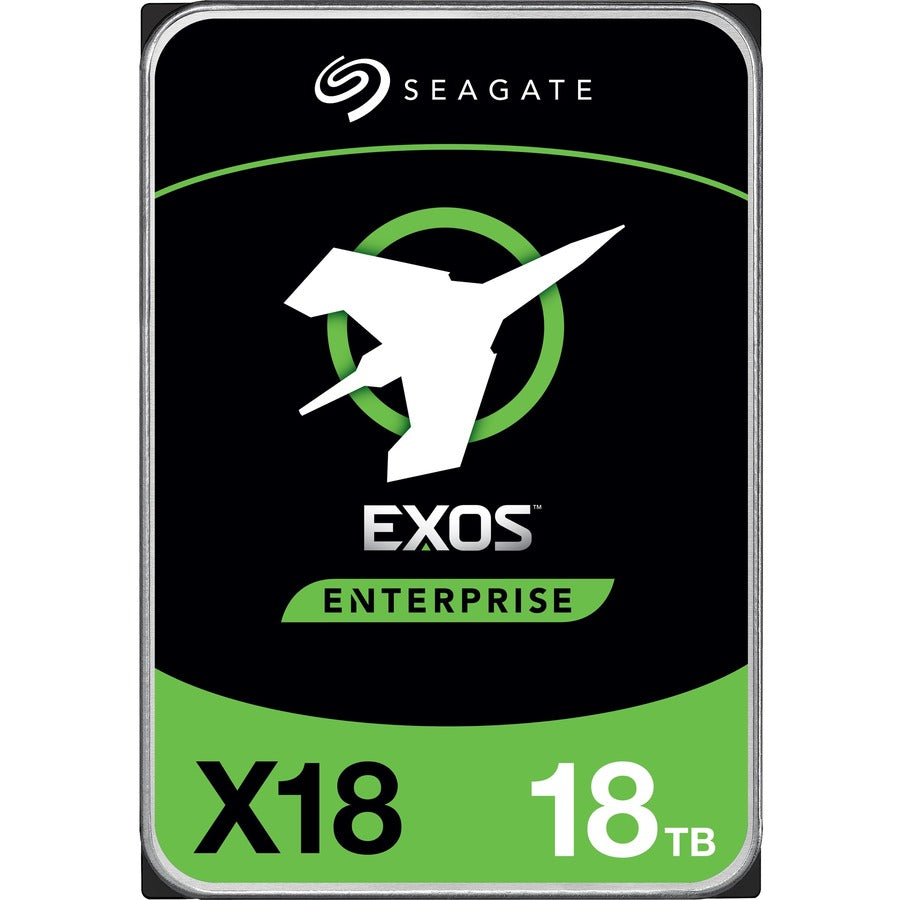 Seagate Exos X18 ST18000NM000J 18 TB Hard Drive - Internal - SATA (SATA/600) - ST18000NM000J