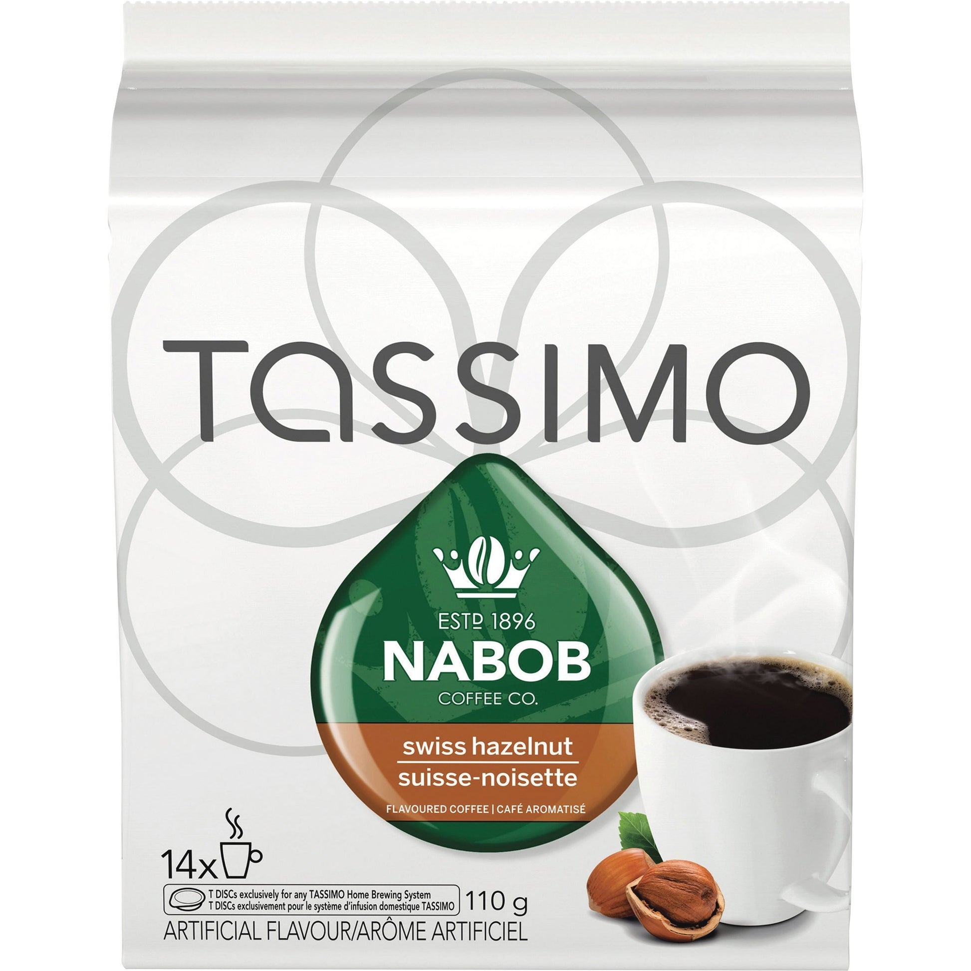 Tassimo Pod Tassimo Swiss Hazelnut Coffee Pods