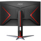 AOC C32G2 32" Class Full HD Curved Screen Gaming LCD Monitor - 16:9 - Black - C32G2